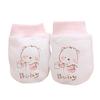 1 Pairs Cute Cartoon Baby Infant Boys Girls  Scratch Mittens Soft Gloves