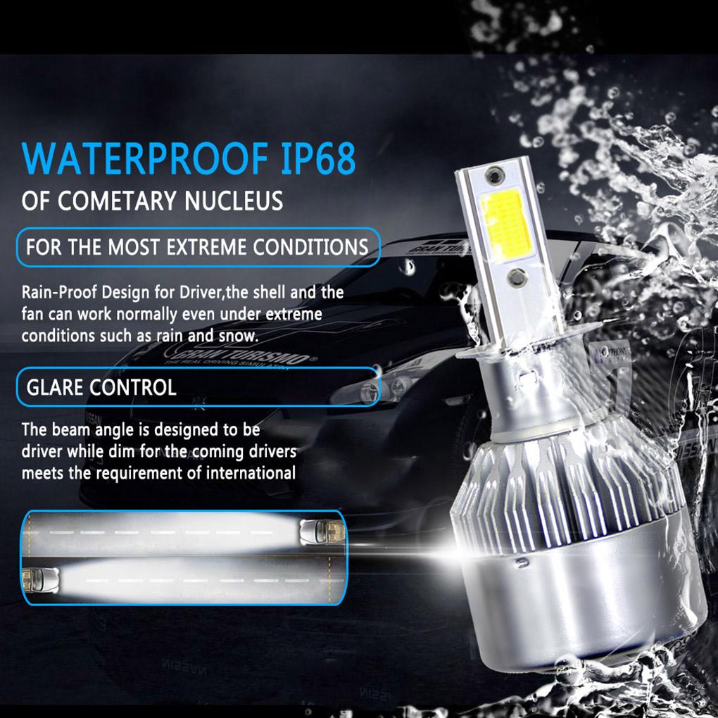 C6 Led light Bulbs LED Car Lights 880 9005 9006 6000K 72W 12V 7200LM Auto lamps led