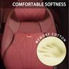 Car Memory Foam Headrest Lumbar Support Pillow Seat Pad Cushion Accessories For Mitsubishi Ralliart ASX Lancer L200 Pajero ASX