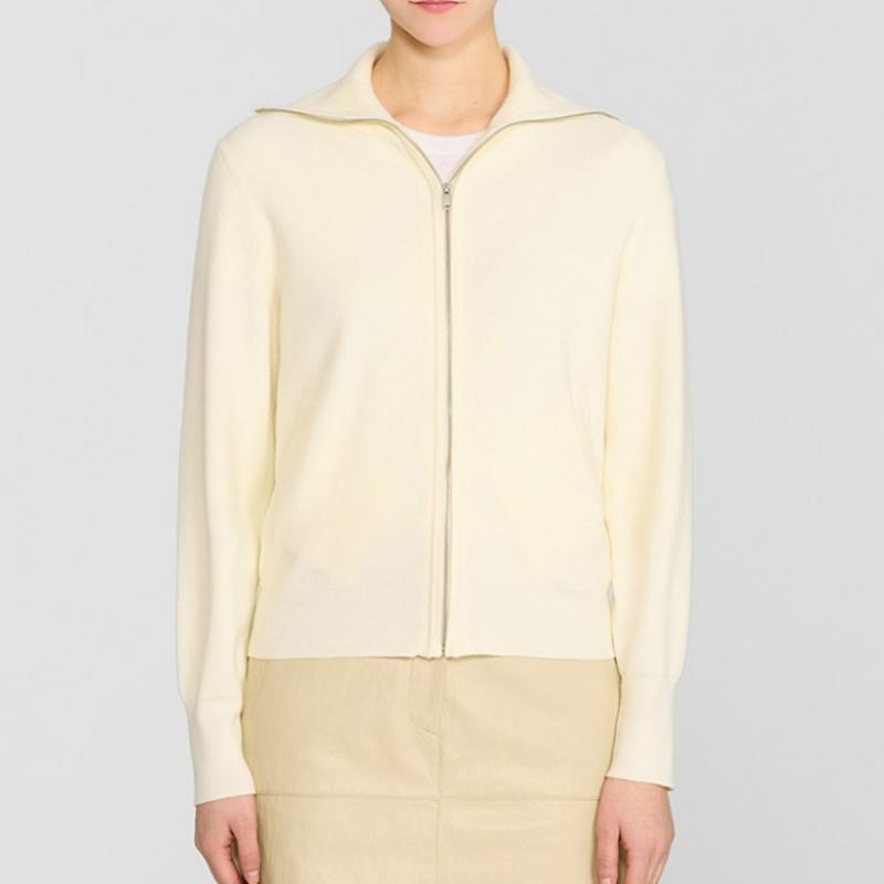 Ea S miSS Cardigan cu fermoar și guler reiat SSkcdp12080 Iv