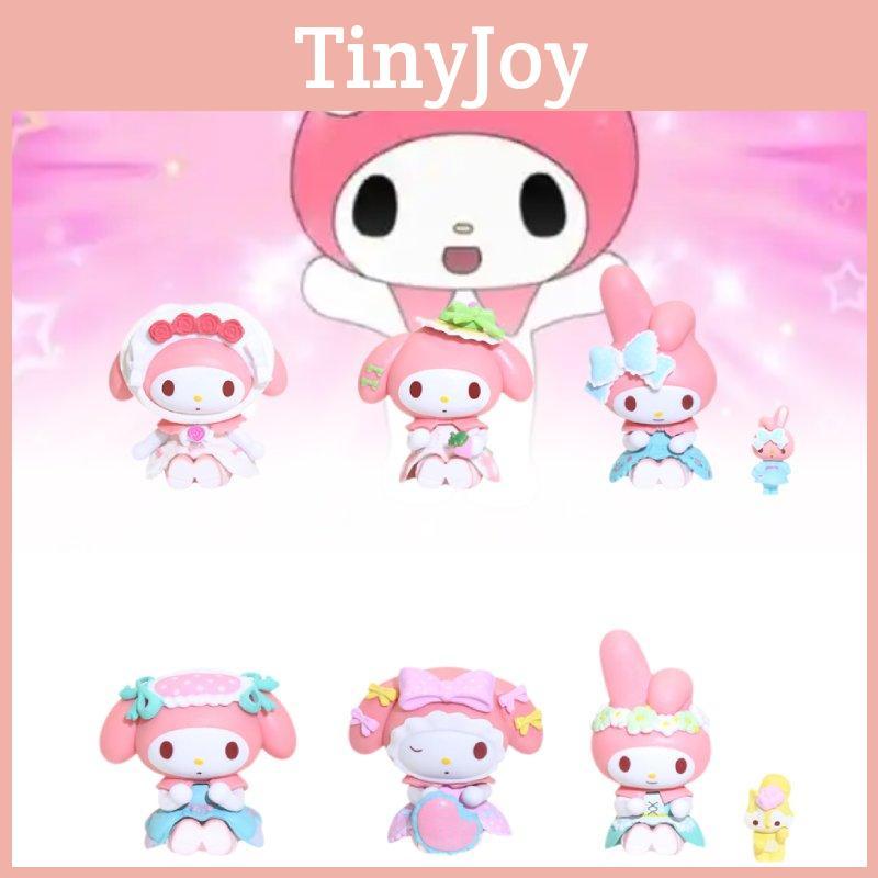 6pcs Maid Uniform Melody Pvc Toy Model Desktop Decoration Child Gift Christmas