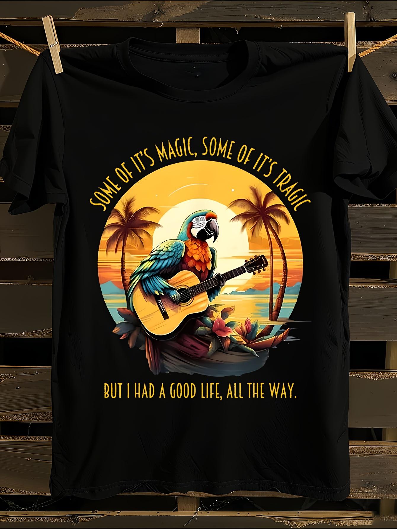NWT Some Of It s Magic Some Of It s Tragic Parrot Tshirt XXL