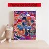 Incredibox Customize Your Name Diamond Painting Round Diamond Diy Frameless Holiday Artwork Suitable For Home Office Wall Decoration