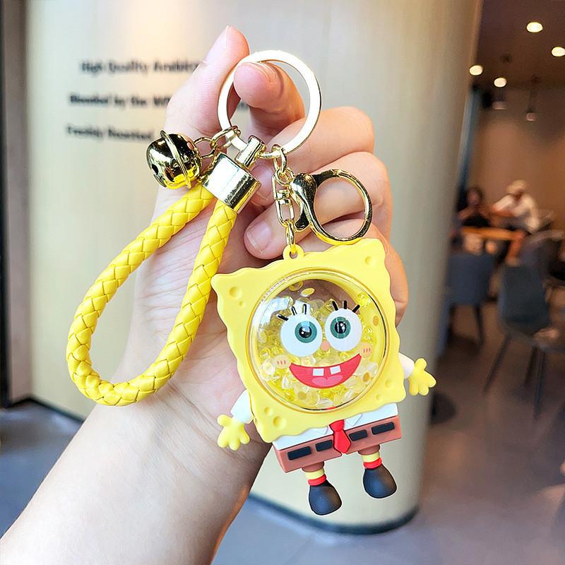 Niedlicher Cartoon-Schlüsselanhänger mit Duftperlen Entzückender Acryl-Schlüsselanhänger Geschenk