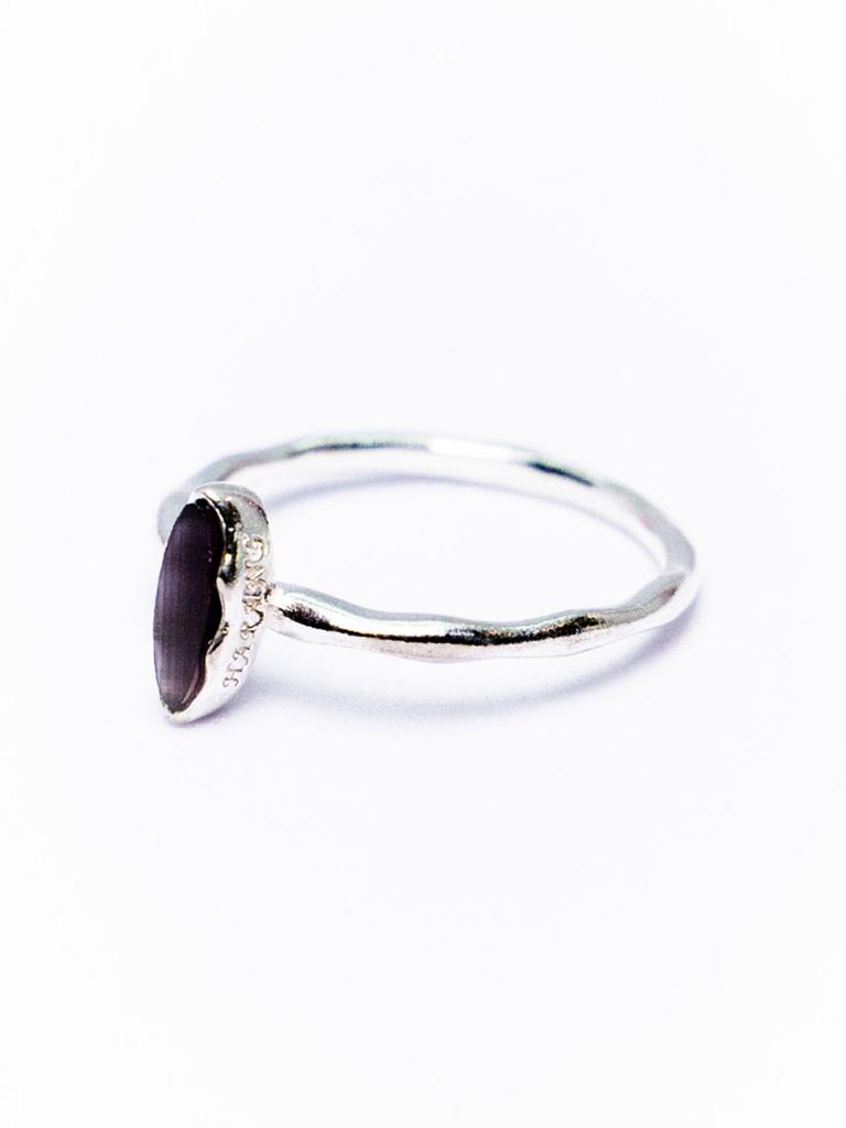 Harang Hr 175R_Amethyst Cats Eye Ring(Oval)