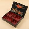 FiveCompartment Bento Ventilation FanandFloral Pattern 5 Compartment Lunch Box Food Container