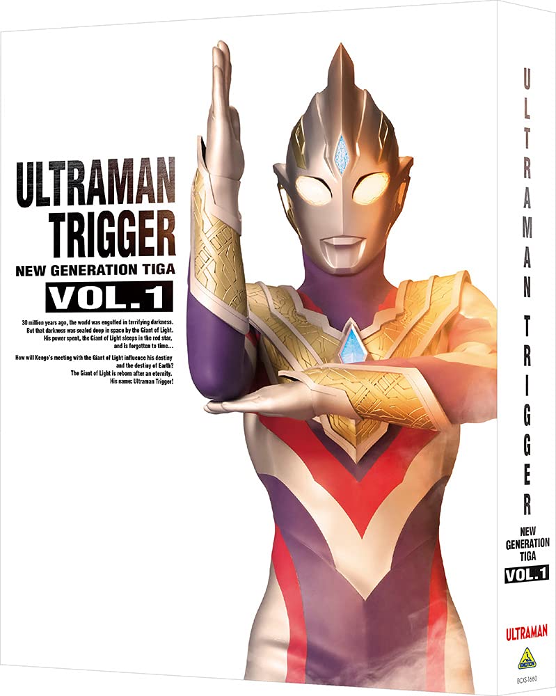 Ultraman Trigger NEW GENERATION TIGA BOX Limited Blu-ray VOL.1 (Special Edition)