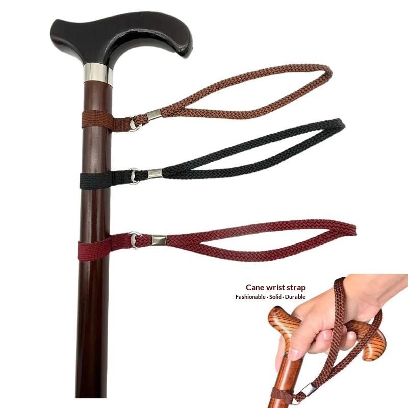 1Pcs Anti-Lost Universal Lanyard Wear-Resistant Walking Stick Wrist Straps For Seniors Outdoor Travel