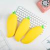 1 Pieces Cute Cartoon Kawaii Vegetables Portable Silicon Pen Pencil Bag Pocket School Stationary