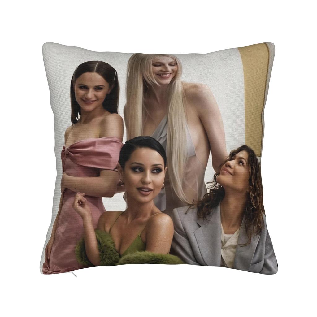 Euphorias Season   Pillow Covers Merchandise Printed Cushion Cover Decoration  Throw Pillow Case Cover Home MultiSize