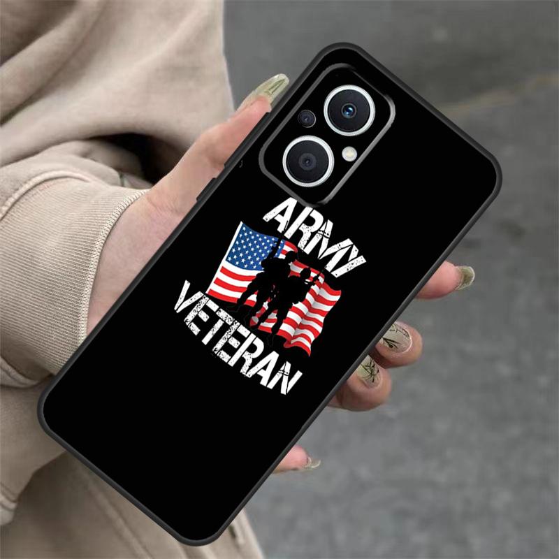 Camouflage Militär Armee Hülle Für OPPO Reno 11 11F 10 Pro 4Z 5Z 8T 5 6 7 8 Lite OPPO Find X5 X6 Pro X2 X3 Lite Abdeckung