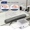 Professional Nail Dust Collector With Filter Built-in Desktop Nail Vacuum Cleaner Gel Nails Manicure Desk Collector For Nails