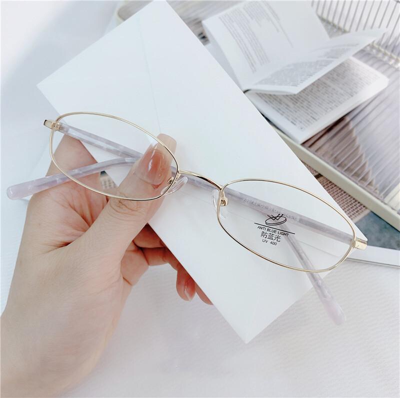 High Quality Pure Titanium Reading Glasses For Men Women Retro Metal Frame Oval Eyeglasses Elegant Luxury Small Sun Glasses