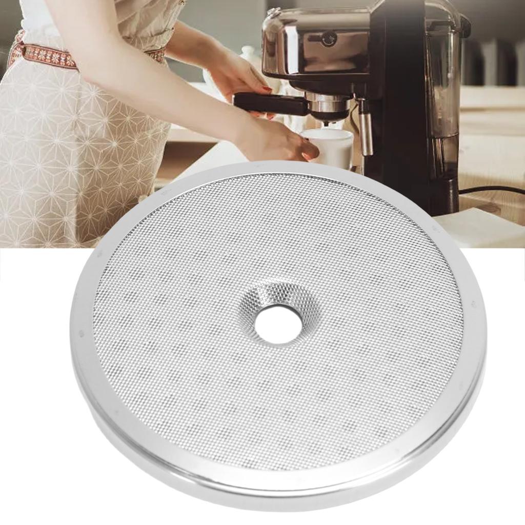 Coffee Machine Shower Screen Fit for   Maker Stainless Steel Round Dispersion 56.5mm Secondary Water Separation Filter Spare Part
