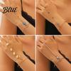 Vacation Style Accessory Fashion Finger Chain & Ring Set Interconnected