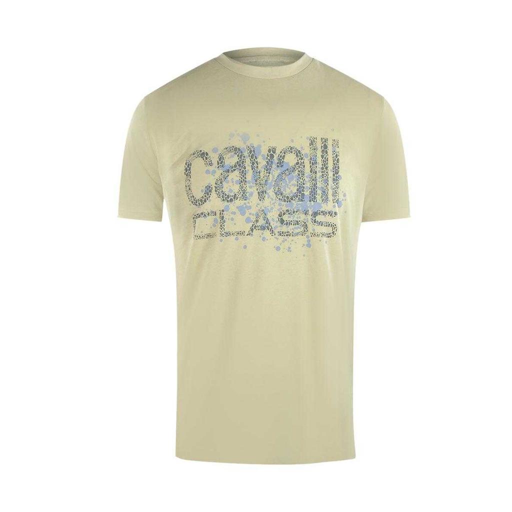 Cavalli Class Mens Cracked Logo T-Shirt