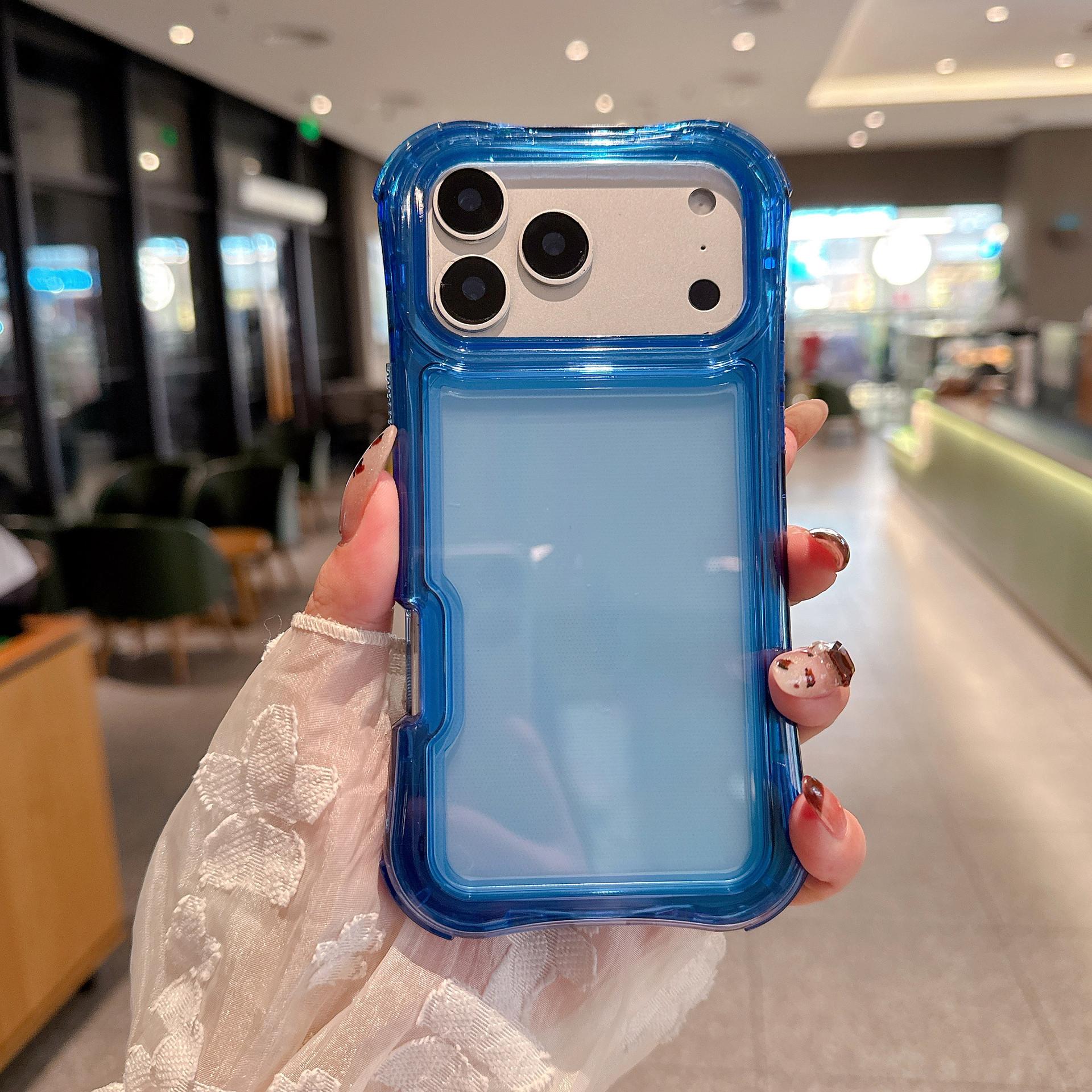 

Для Apple, для IPhone 17 Promax ТПУ Чехол для телефона того же цвета с защитой от падения и ручным шнурком For iPhone 13/14 6.1