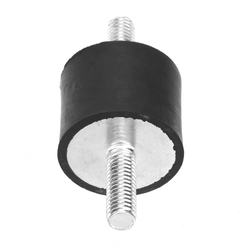 4 pezzi M6 Supporti in gomma Maschio Antivibrazione Silentblock Bobine per barche per auto (VV25*20 M6*18)