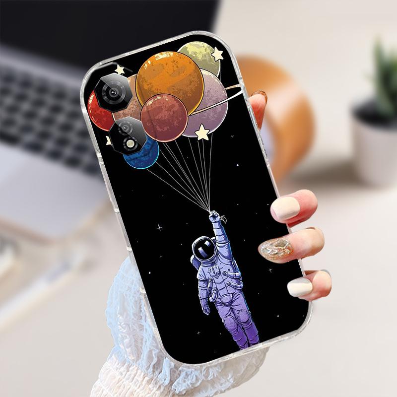 Для ZTE Nubia Neo 2 5G Чохол NubiaNeo2 Мультяшний Тварина М'який Силікон ТПУ Прозорий Чохол Для Nubia Neo2 Z2352N Прозорий Телефон Fundas