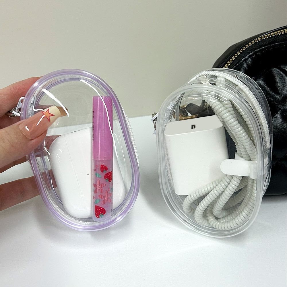 1Pcs Outdoor Travel Data Cable Storage Box Headset Data Cable Organizer Box Durable Storage Bag