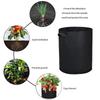 5pcs Garden Plant Grow Bags Felt Planting Bag for Veg Strawberry Potato Seedling Bag Grow Accessories Planting Supplies