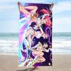 HUNTRIX Print Beach Towel, Large Soft Quick Dry Towel for Beach Camping Swimming