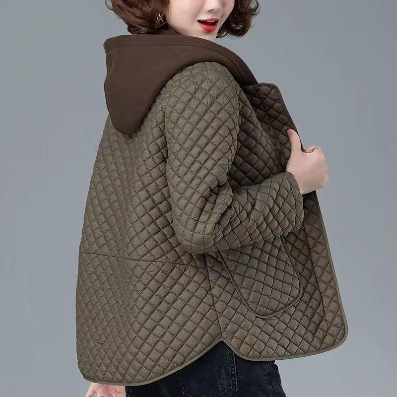 Autumn Winter Jacket Women Lightweight Coat Korean Fashion Hooded Jacket Casual