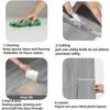 45x15cm Size Self-Adhesive Floor Sticker PVC Material Thickened Wood Grain Wall Sticker Heat Resistant Wood Grain Pattern