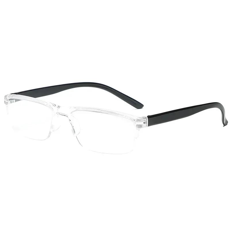 Retro Square Reading Glasses Presbyopic Eyewear Ultralight Unisex +1 0 To +4 0 Portable Eyeglasses for Men Women