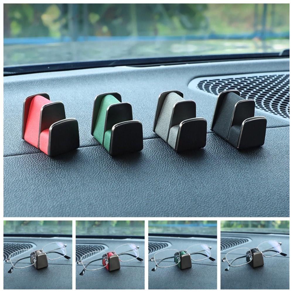 Zinc Zinc Zinc Alloy&Leather In-car Glasses Support Multifunction Sunglasses Display Stand  Gift