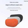 Ideal MEGA Headrest Neck & Lumbar Support Cushion – Suede Pillow for Car Interiors