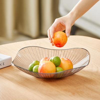 Fruit Tray Living Room Home Coffee Table Candy Tray Dried Fruit and Melon Seed Snack Tray