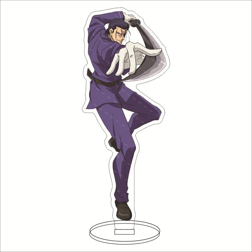 Rurouni Kenshin Anime Stand Action Figure HIMURA KENSHIN Tomoe Yukishiro Acrylic Standing Model Plate Holder Cosplay