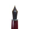 Very Good MONTBLANC Fountain Pen Meisterstück Classic White Star Bordeaux 18K Used