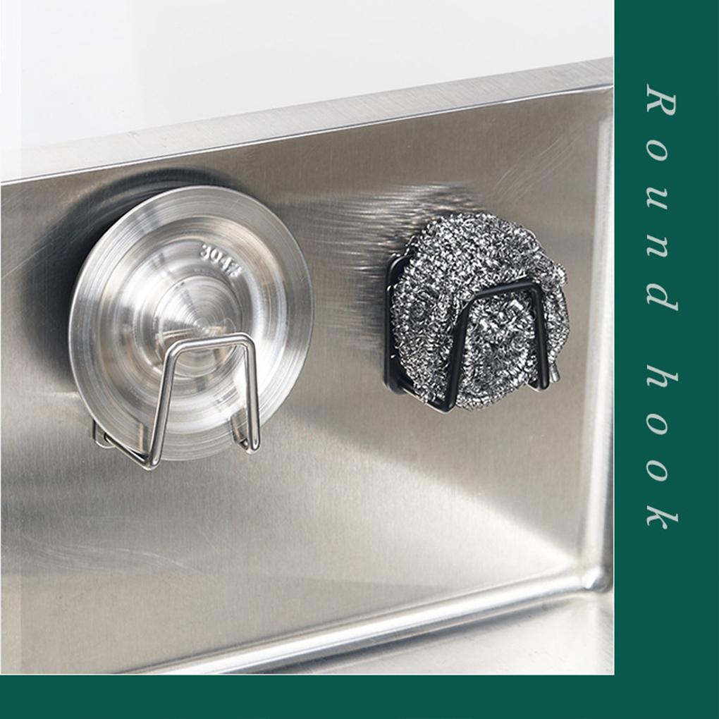 Stainless Steel Kitchen Sponge Rack Replacement Smooth Moistureproof Anti-rust Scissor Chopping Board Holder Hanger