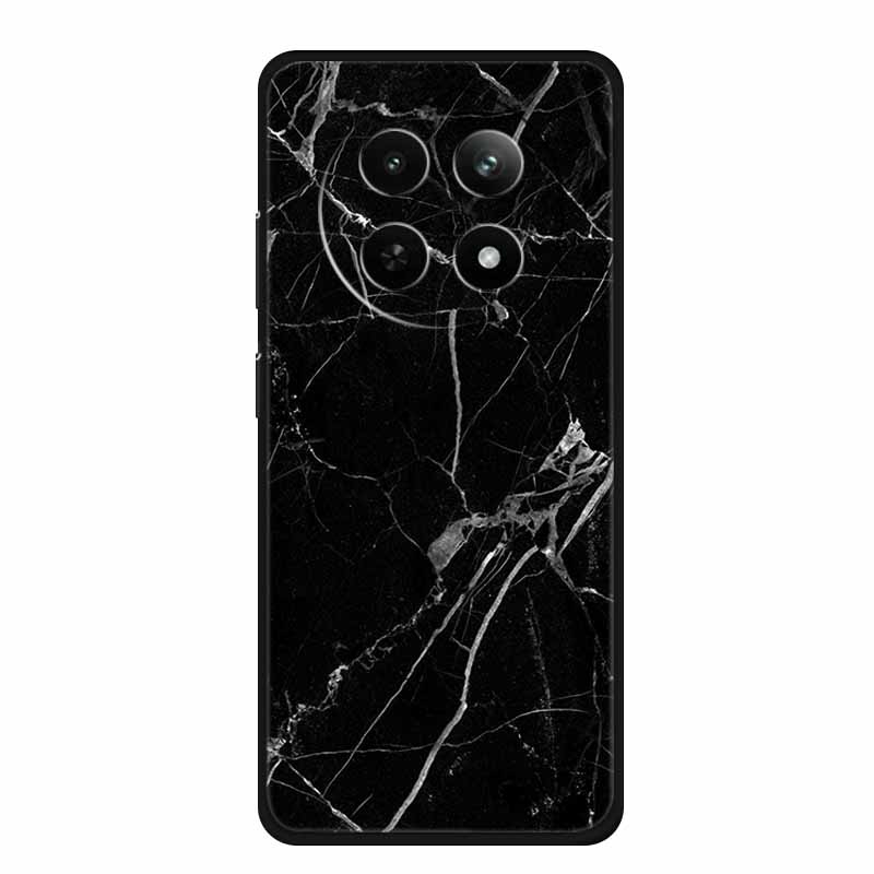 Case For Realme 13 Plus Marble TPU Soft Silicone Back Cover For Realme 13+ Cases Protective Mica Painted Colorful Bumper Capa