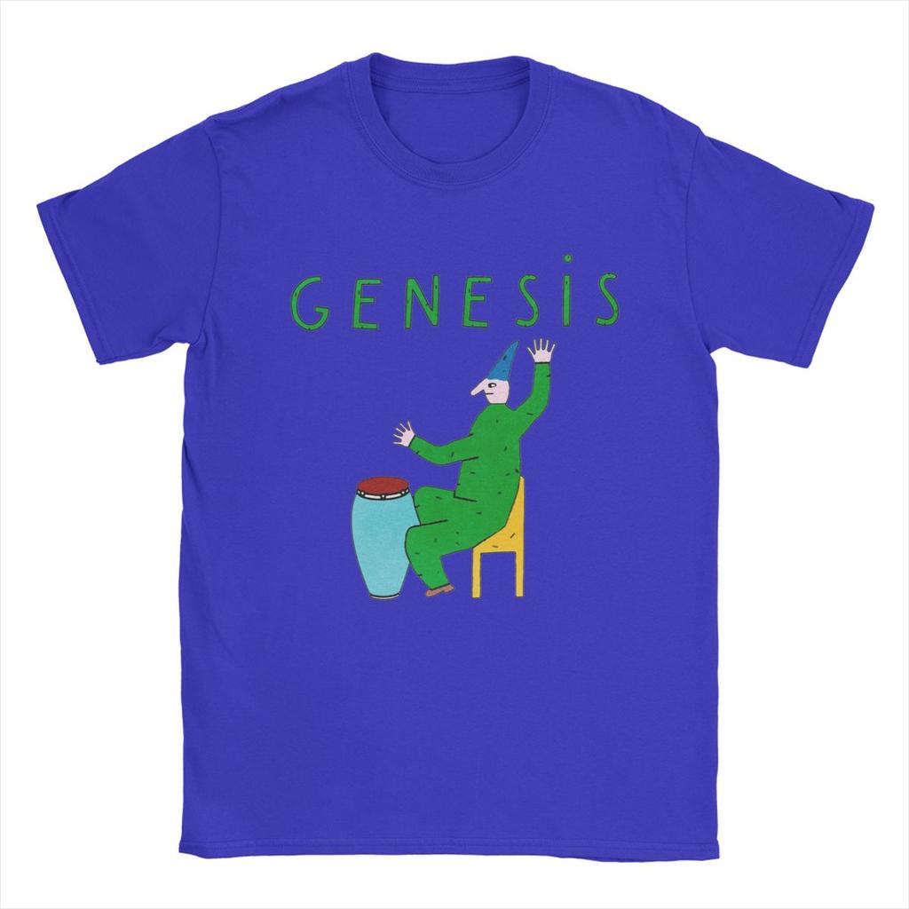 Genesis Band T Shirt for Men Pure Cotton Leisure T-Shirt Round Neck Tees Short Sleeve Tops New Arrival