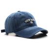 Baseball Cap Four Seasons Washed Denim Embroidery Hat Men and Women NEW YORK Cotton Fashionable Couple Relaxation Peaked Cap