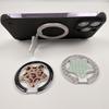 Pentagram-Shaped Alloy Mobile Phone Holder - Epoxy Painted Magnetic Stand