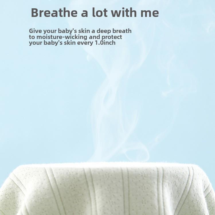 Newborn Pure Cotton Long-Sleeve Jumpsuit for Spring/Autumn - Baby Romper Pajamas for Crawling