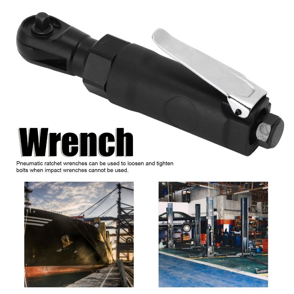 Portable Air Wrench Alloy 1/4 Inch Wrench Efficient Mini Ratchet Wrench Home Repair
