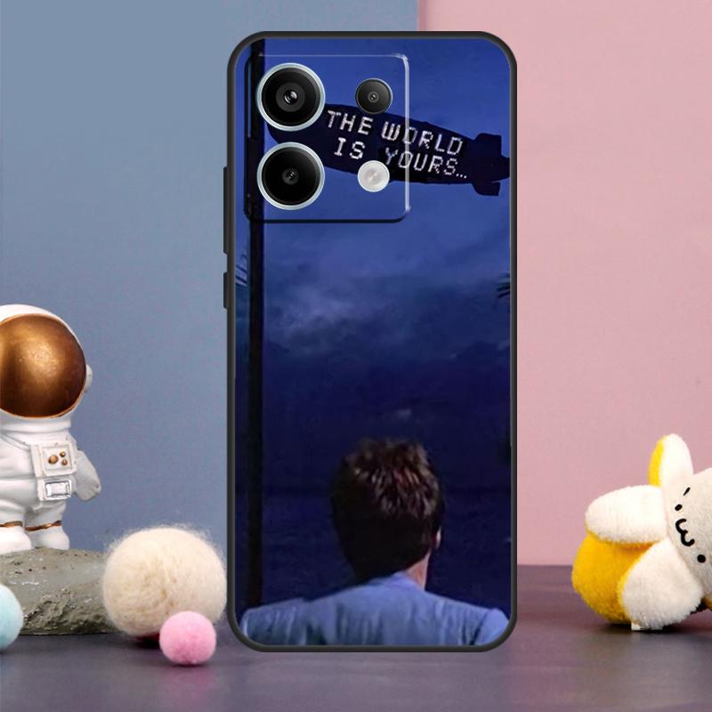 Scarface The World Is Yours Case For Xiaomi Redmi Note 13 Pro 12 11 9 10 9S 10S 11S 12S Redmi 12 13 10C 12C 13C Cover