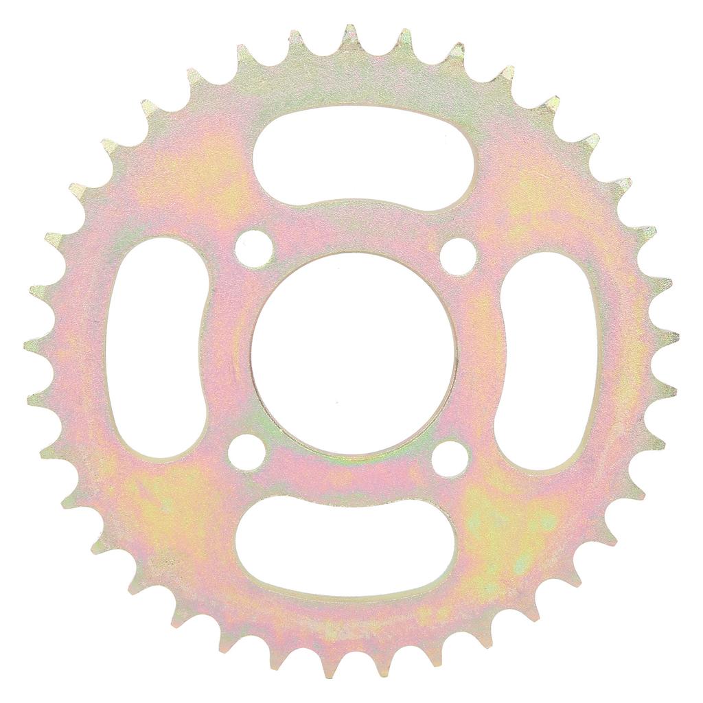 428 Model 37 Teeth Chain Wheel Steel Crankset Replacement 4 Hole for Electric Tricycle Kart