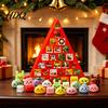 Gift Idea for Christmas Birthdays Advent Calendar 24 Day Countdown Box with Mystery Figures Calendar Holiday Decoration Festive Decor Kids Room And