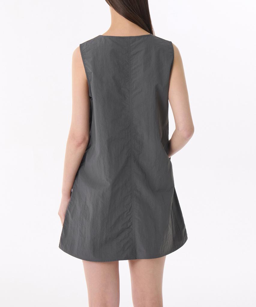 Musinsa Standard Woman Women'S Nylon Mini Dress [Gray]