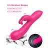 1 Pcs Rabbit Vibrator Clitoris Stimulator Vibrator with 10 Vibration Mode, Personal Massager, Sex Toys for Women