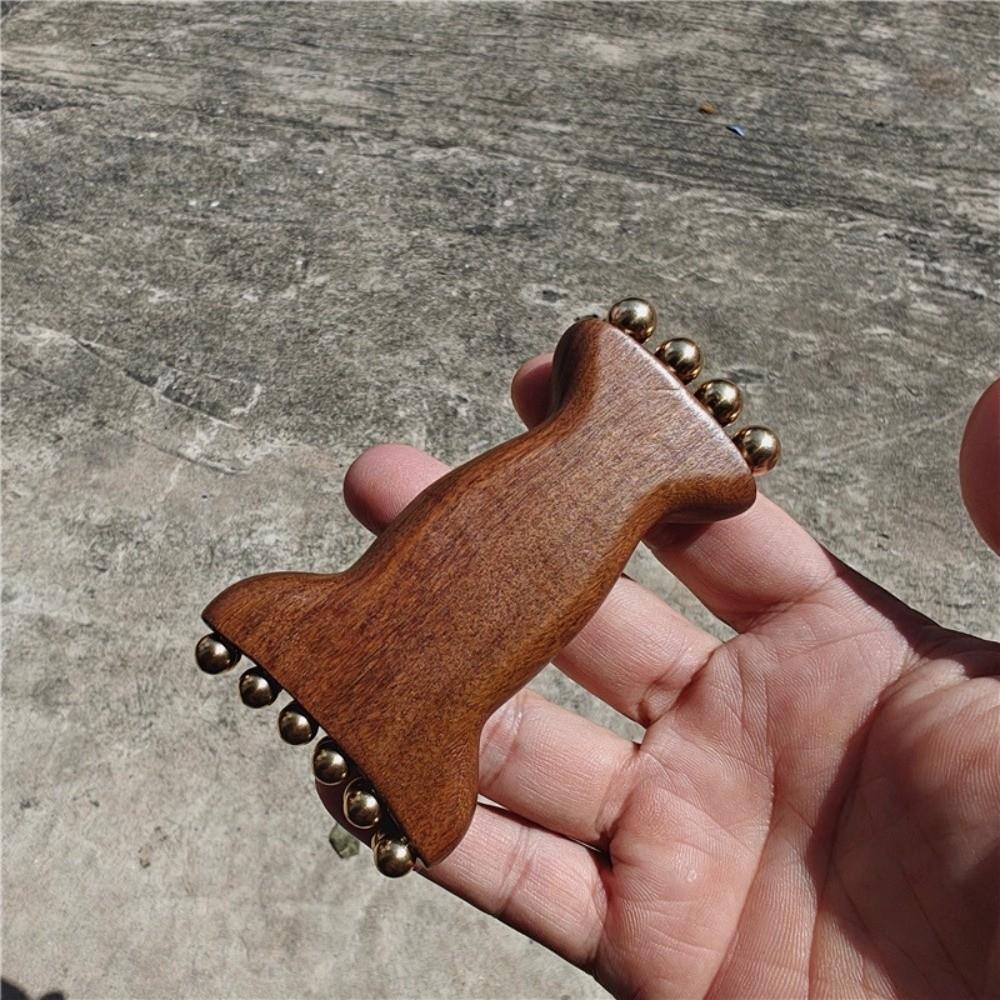 Face Lifting and Tightening Meridian Brush Natural Material Massager Tool Skin Caring