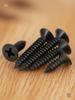 Black 304 Stainless Steel Phillips Flat Head Self-Tapping Screws - Wood Screws M2-M6