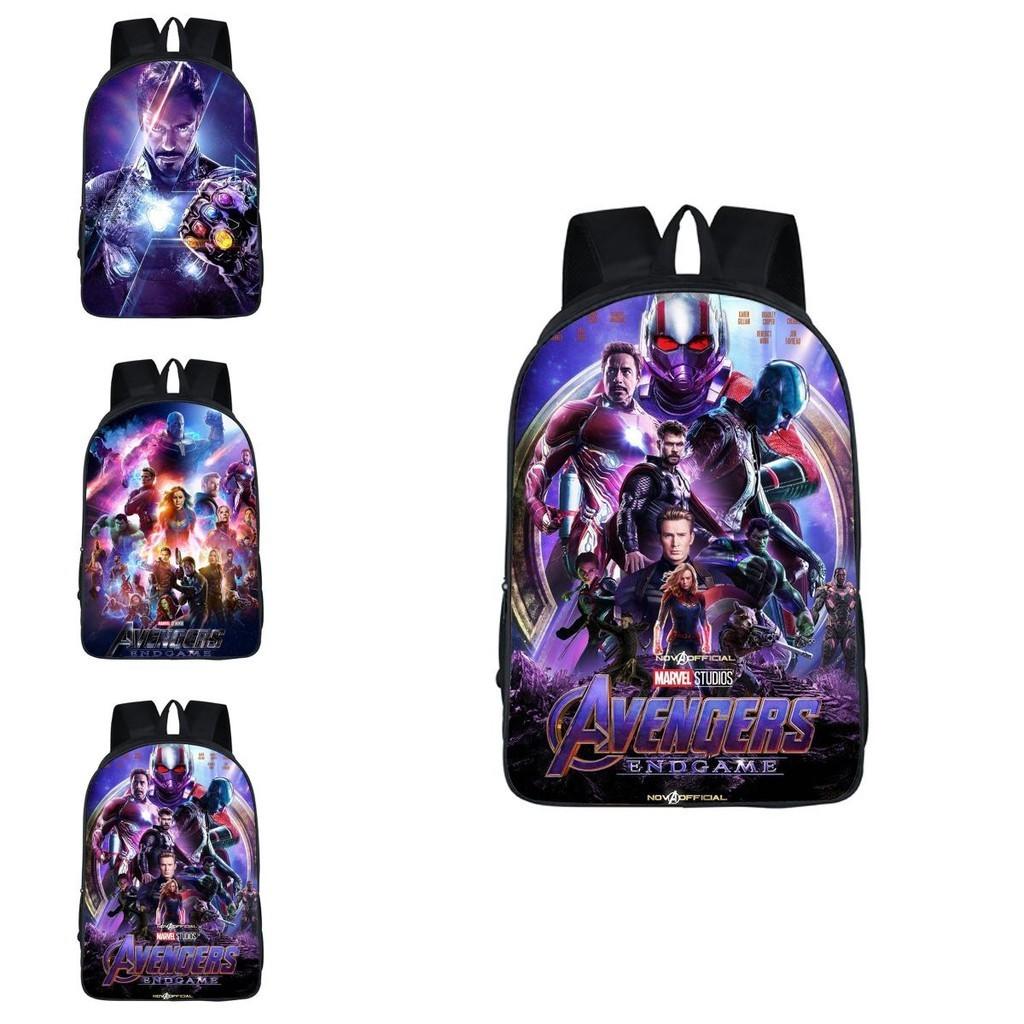Avengers 4 Endgame Super Heroes Backpack For Travel And Outdoor Activities High Capacity And Stylish Design