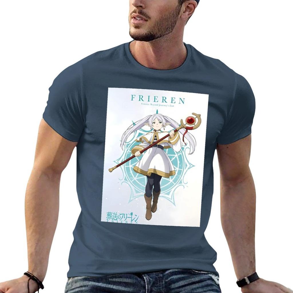Frieren TShirt Casual Lightweight Short Sleeve Top